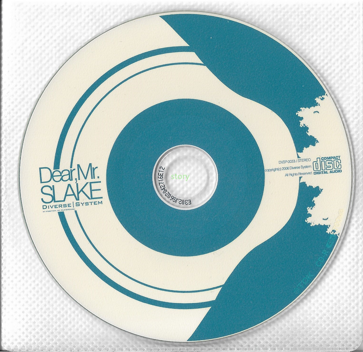 アニメ Dear.Mr.SLAKE DIVERSE SYSTEM Dear,Mr.SLAKE | DVSP-0033 - VGMdb