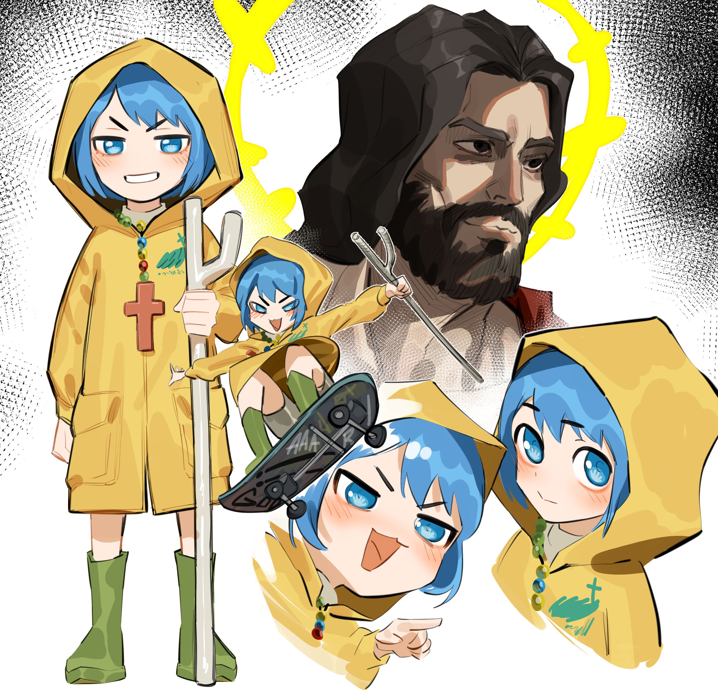 梵蒂冈教会二次元吉祥物因太可爱被网友疯狂二创