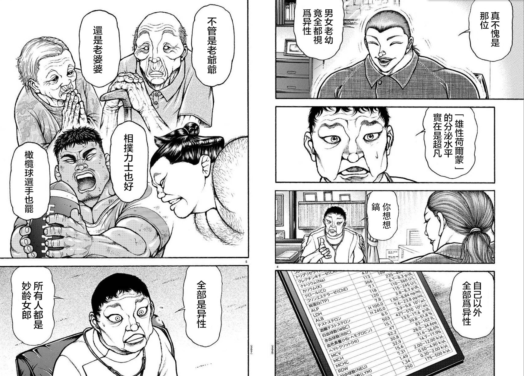 漫画 刃牙道 第100话