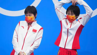 【全程回放】女子双人10米跳台跳水决赛 张家齐/陈芋汐夺冠