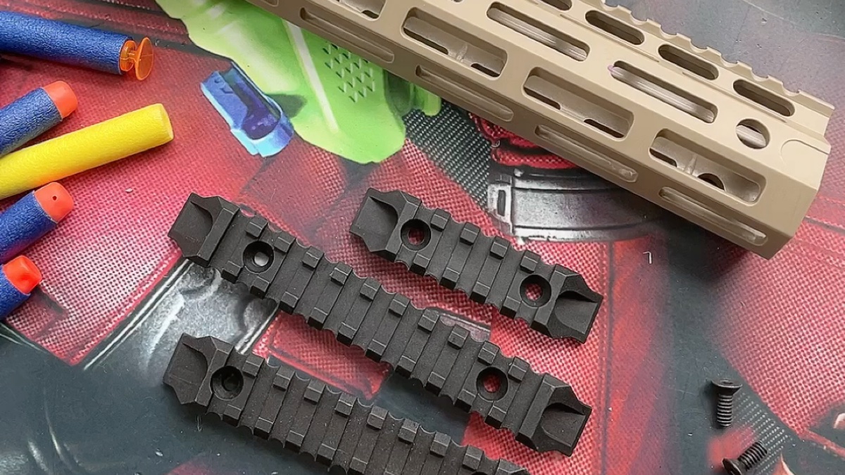 冰是液体玩具分享:mlok导轨安装方法