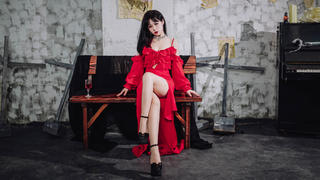 【嘉也子】坏女人!真香 满月-本月少女
