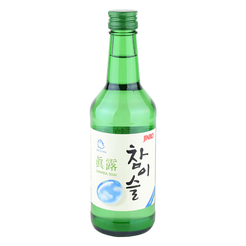 喝真露原味烧酒翻车