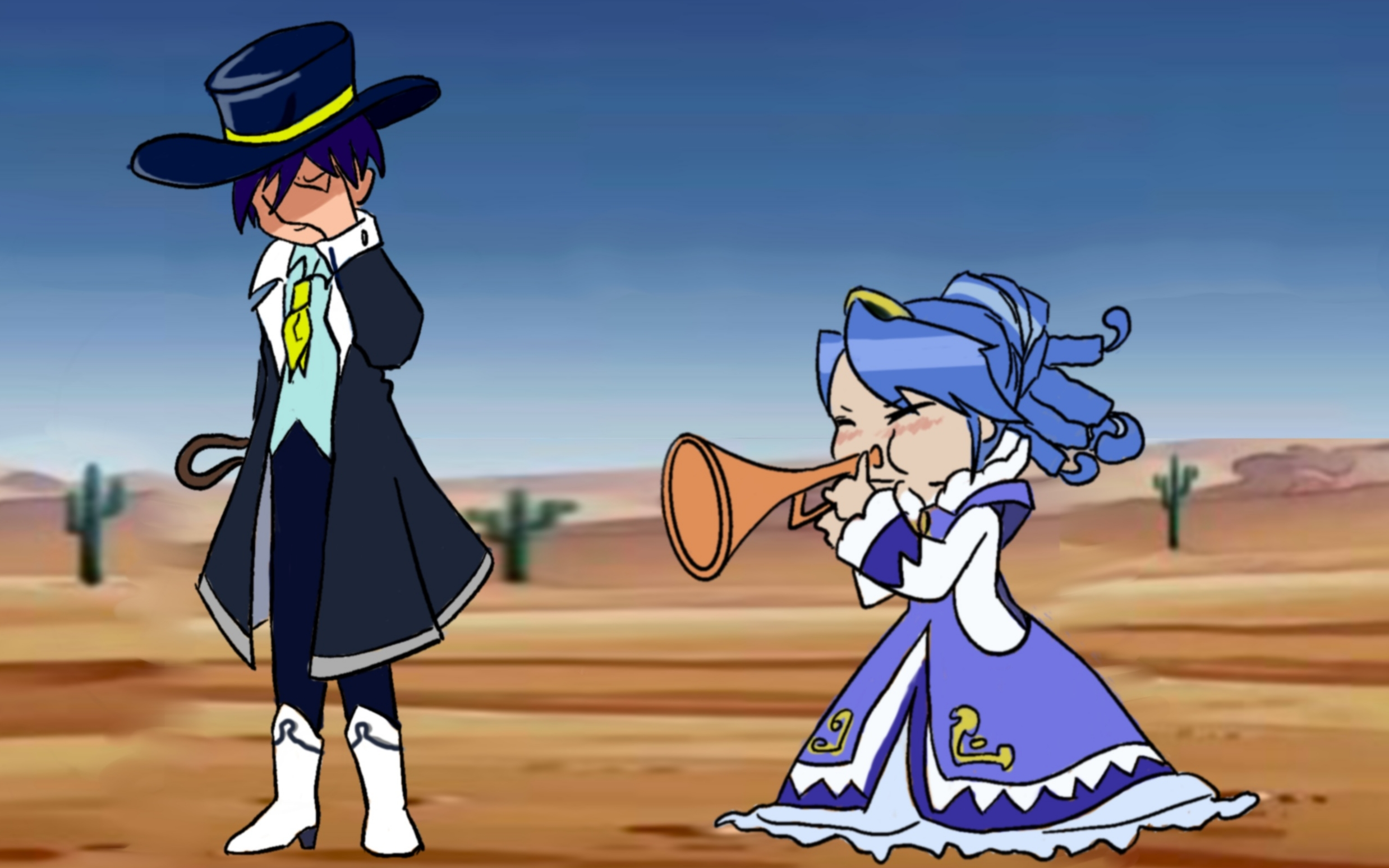 【双子星公主】trumpet girl (沙雕向/微月莲