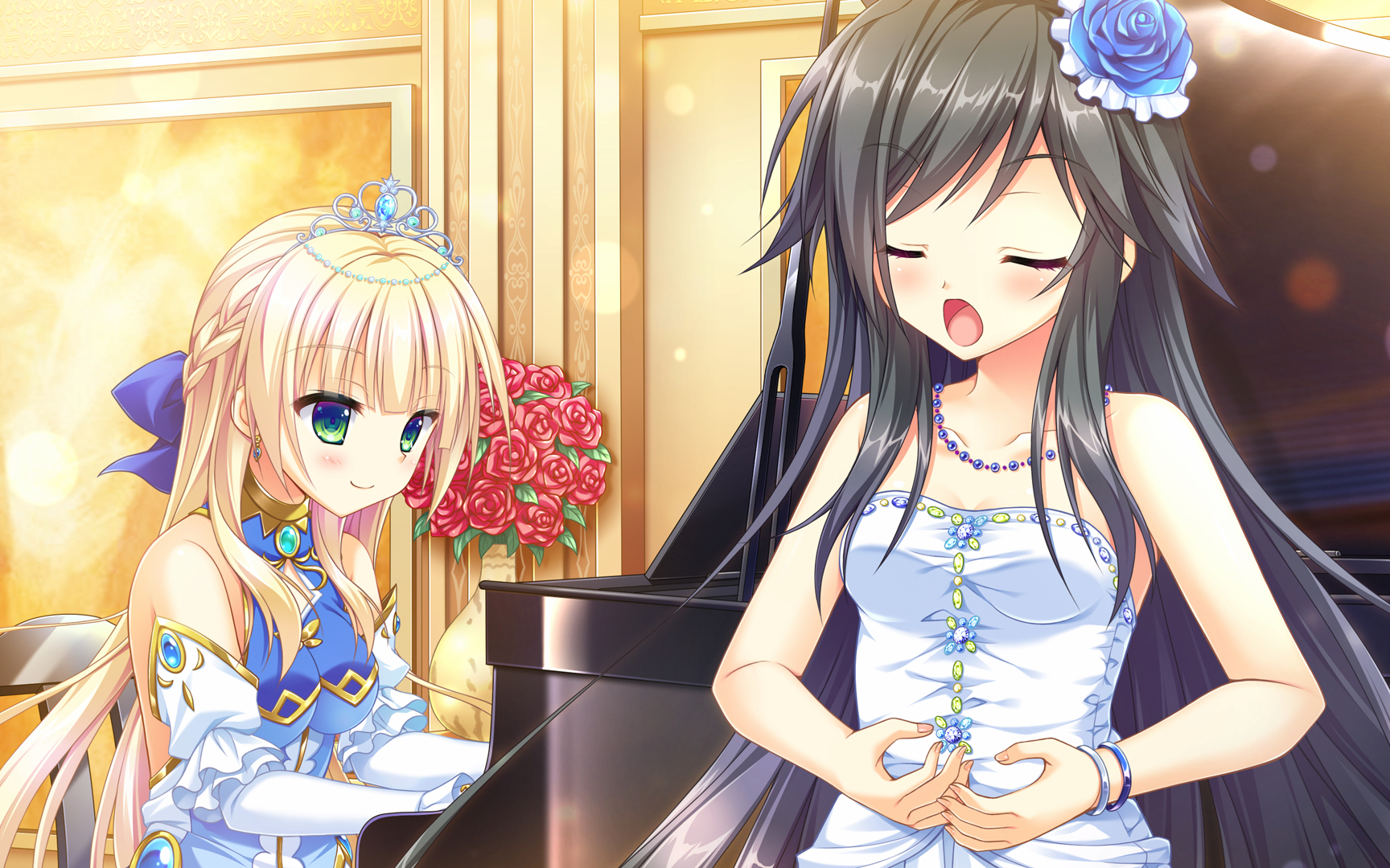 galgame 金色loveriche 公主线6 end1