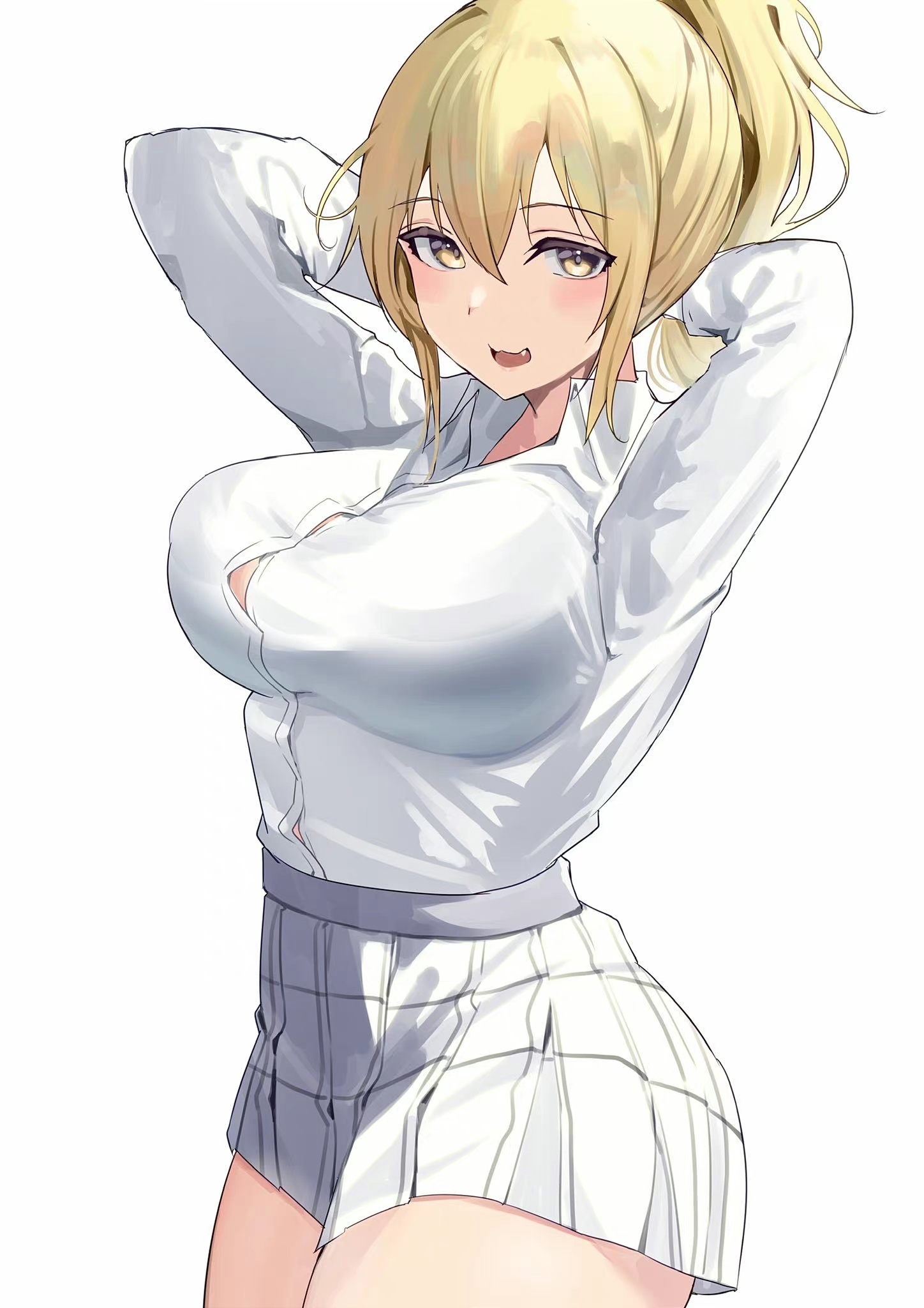 二次元 胸*怀*天*下的美少女~