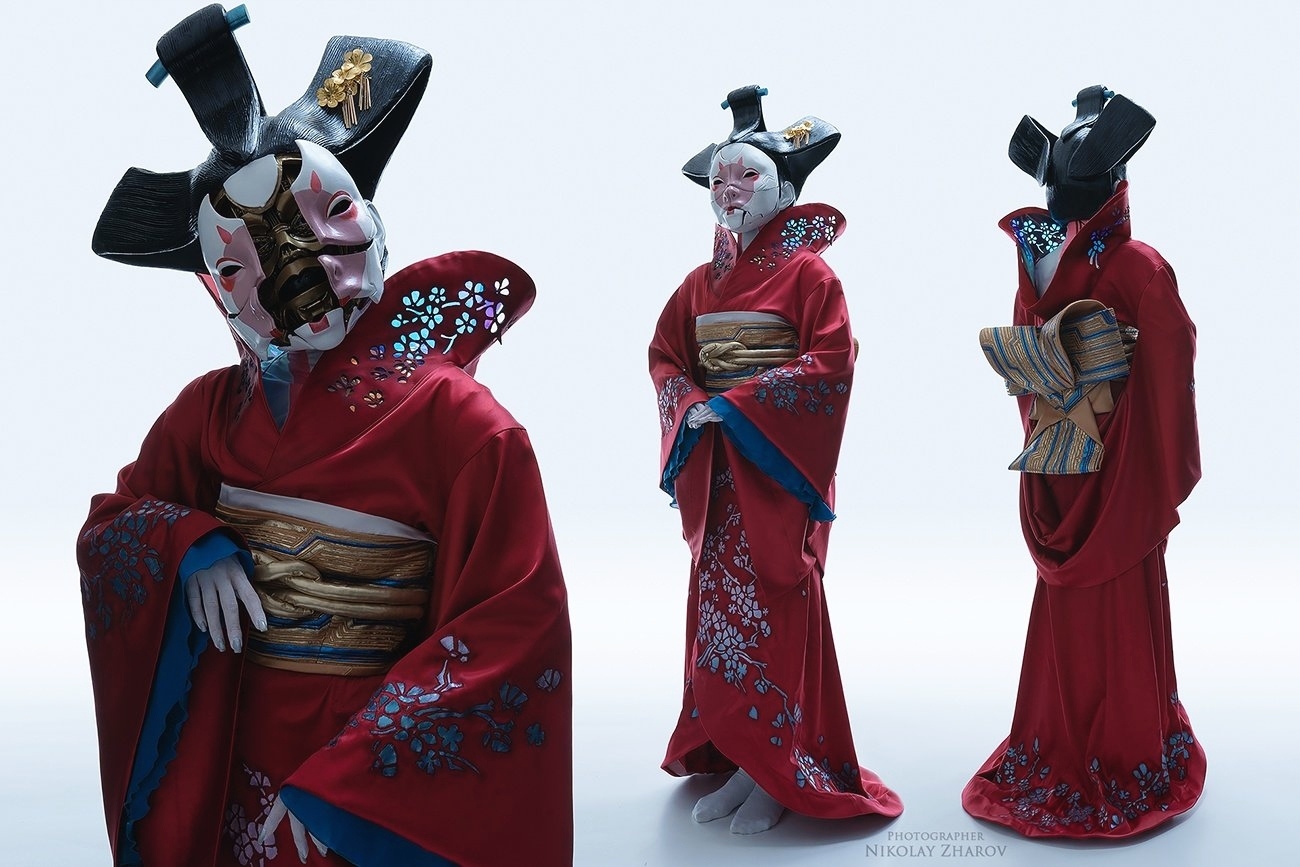 赛博朋克版日本艺妓!还有人说这是:托马斯小火车