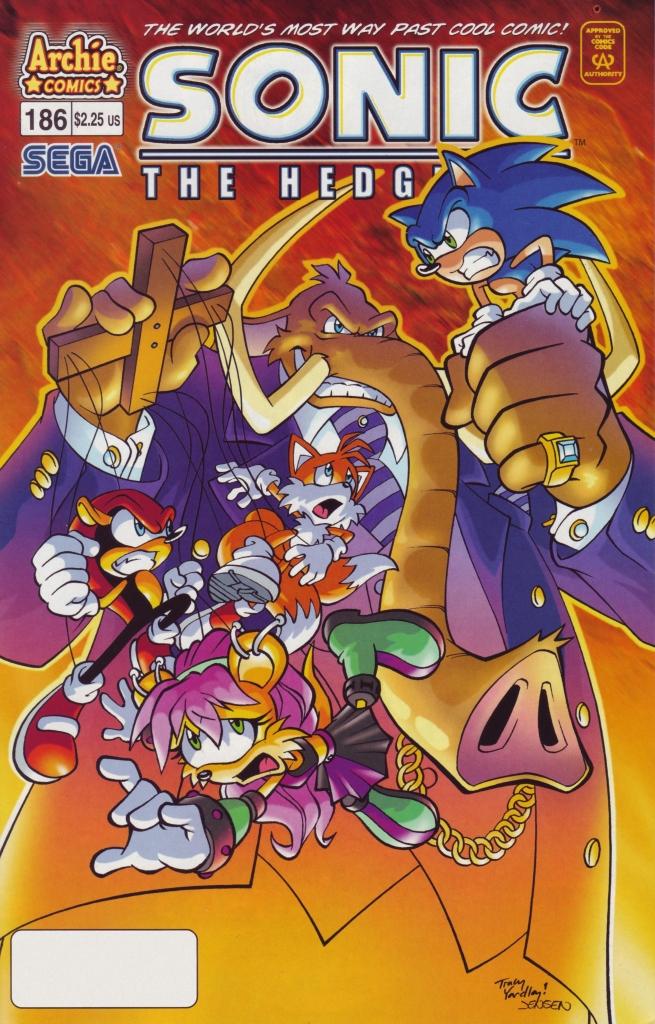 刺猬索尼克官方漫画 #186-190(archie漫画)sonic the hedgehog