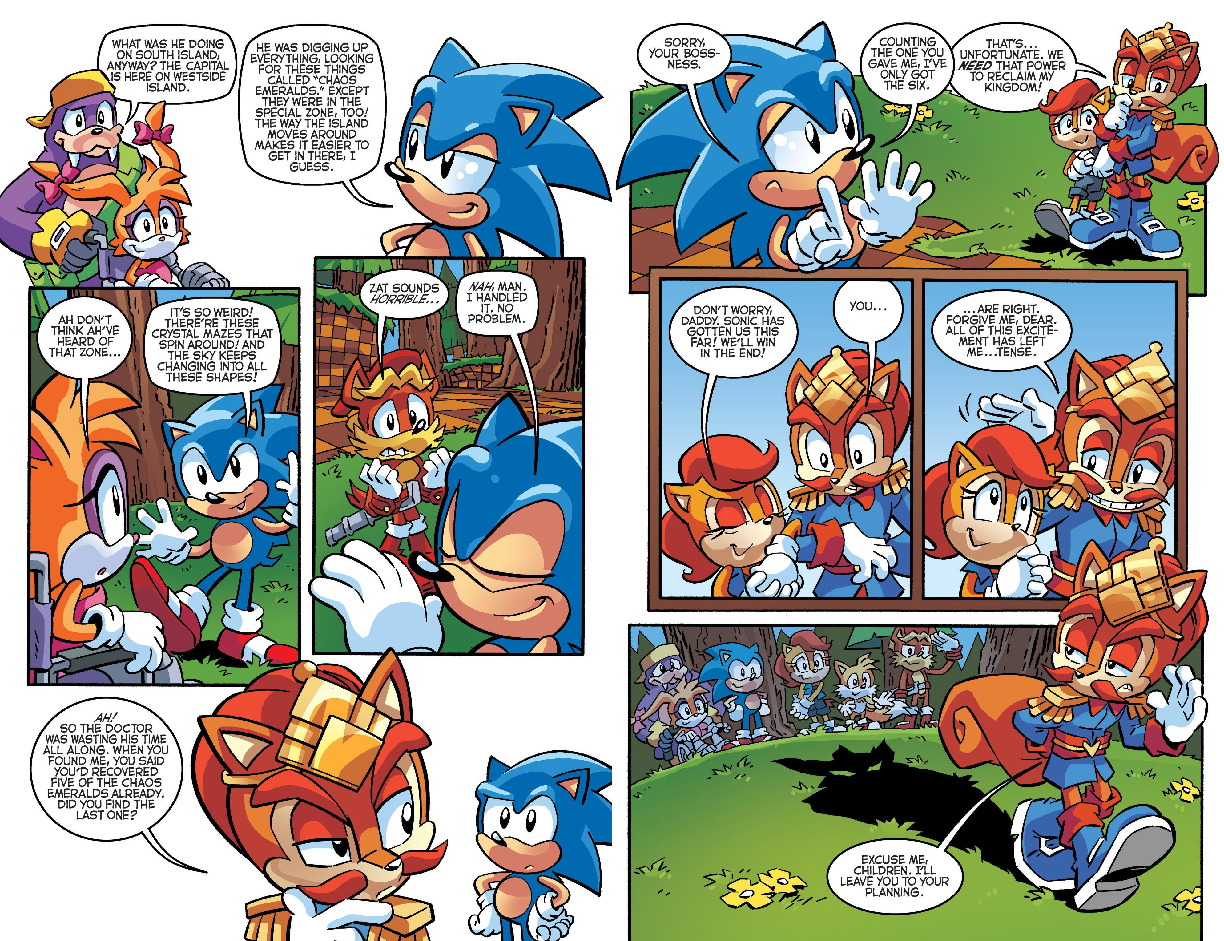 刺猬索尼克官方漫画286290archie漫画sonicthehedgehog完结