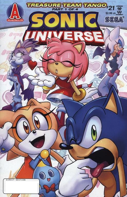 sonic universe图片