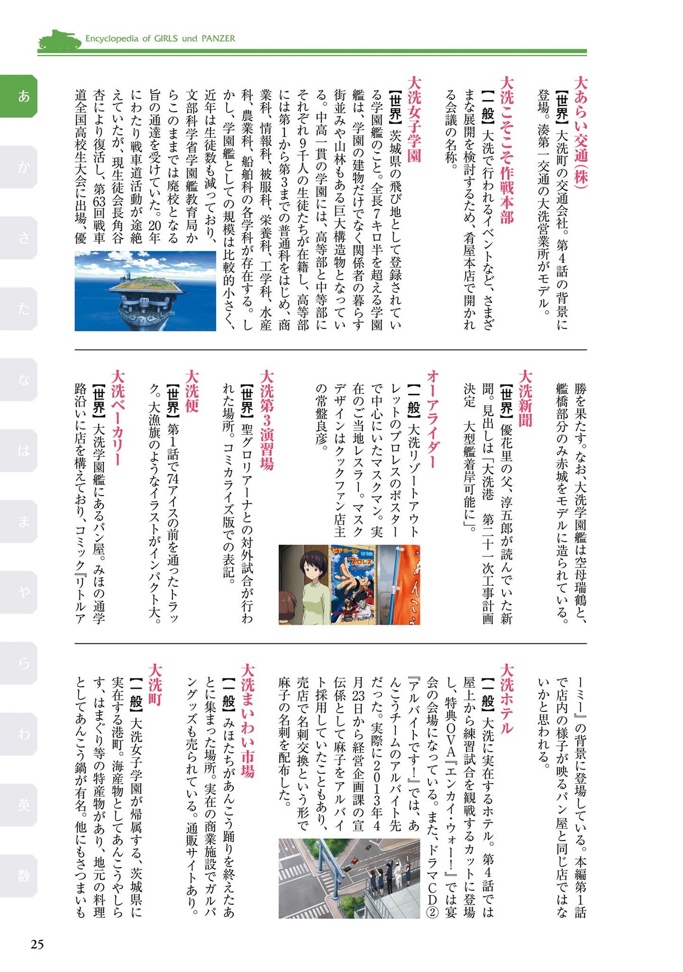 少女与战车百科全书