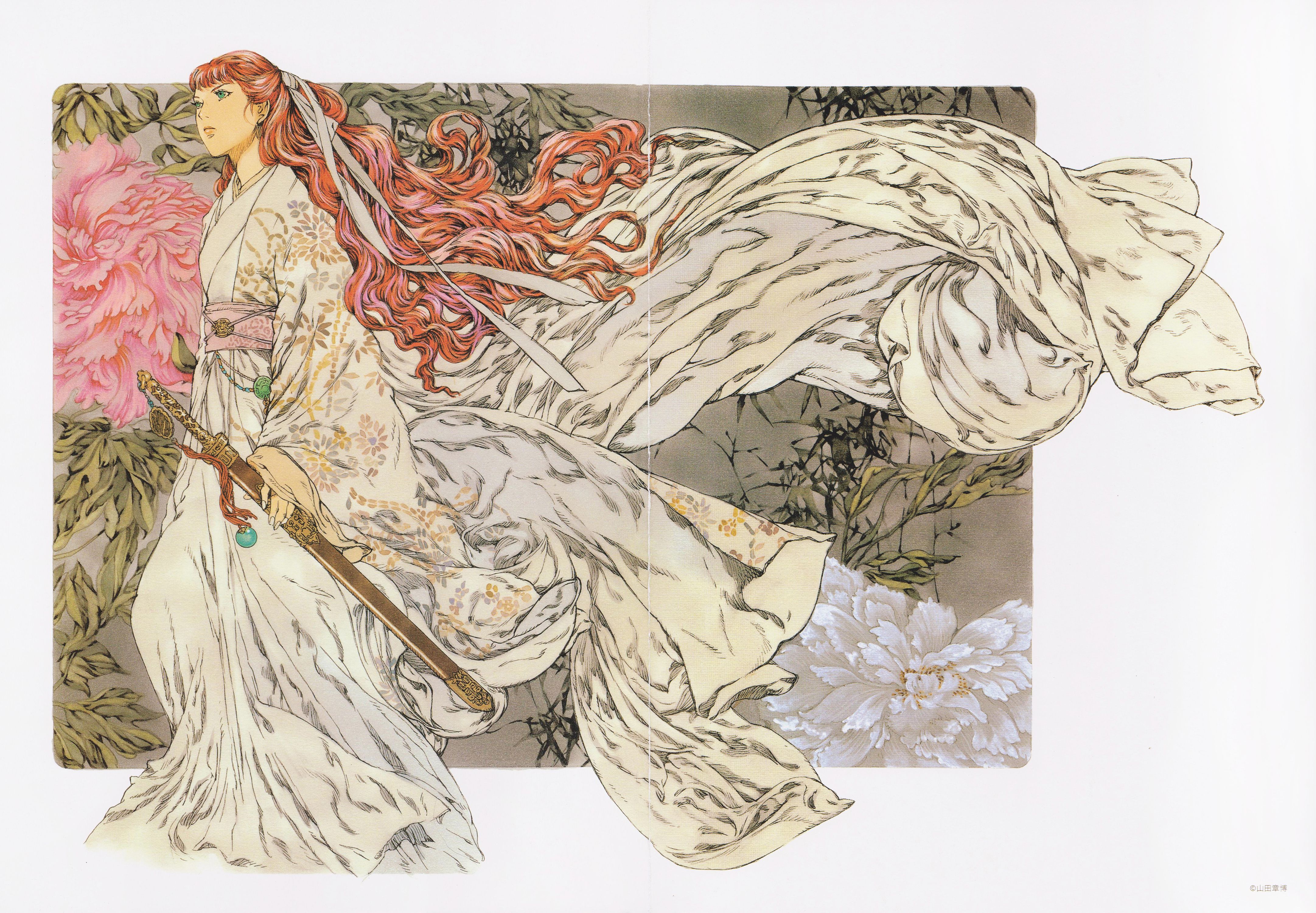 【初版・帯あり・サインあり】「十二国記」画集〈第1集〉久遠の庭 61FuoRQk-1L._AC_SY200_QL15_.jpg