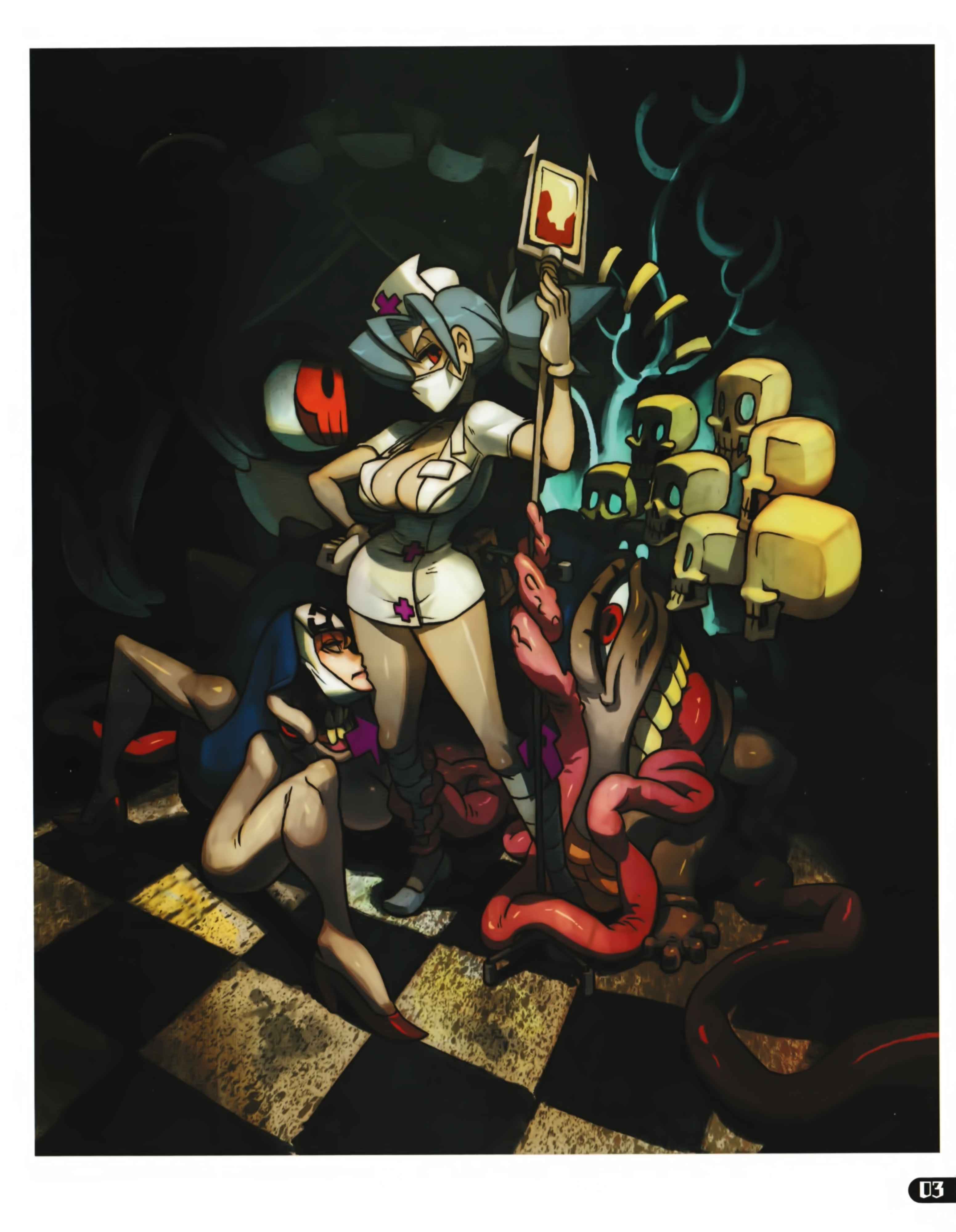 骷髅女孩设定集