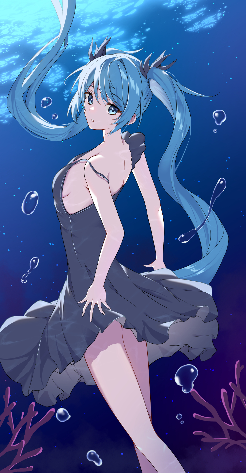 初音未来深海少女唯美图片