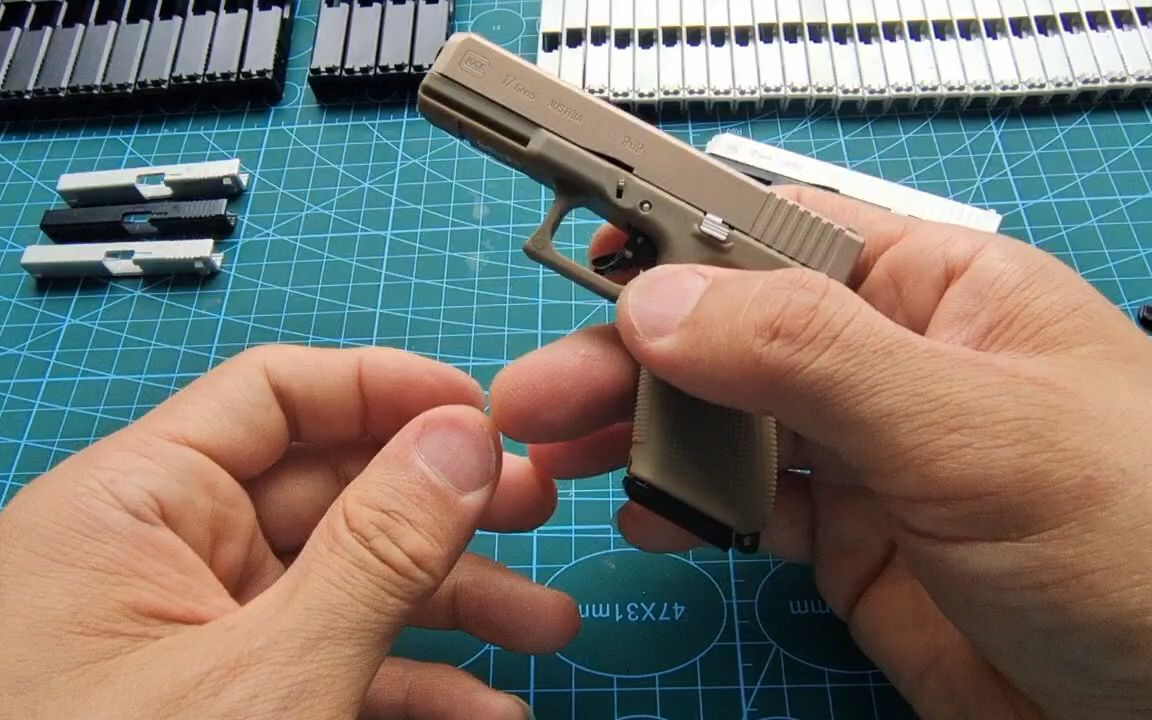 合金帝国g17 gen5 1:2.05 铝合金套筒装配视频
