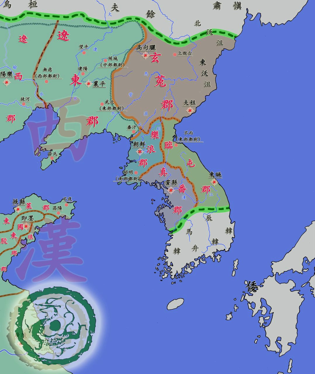 韩国教科书历史地图图片