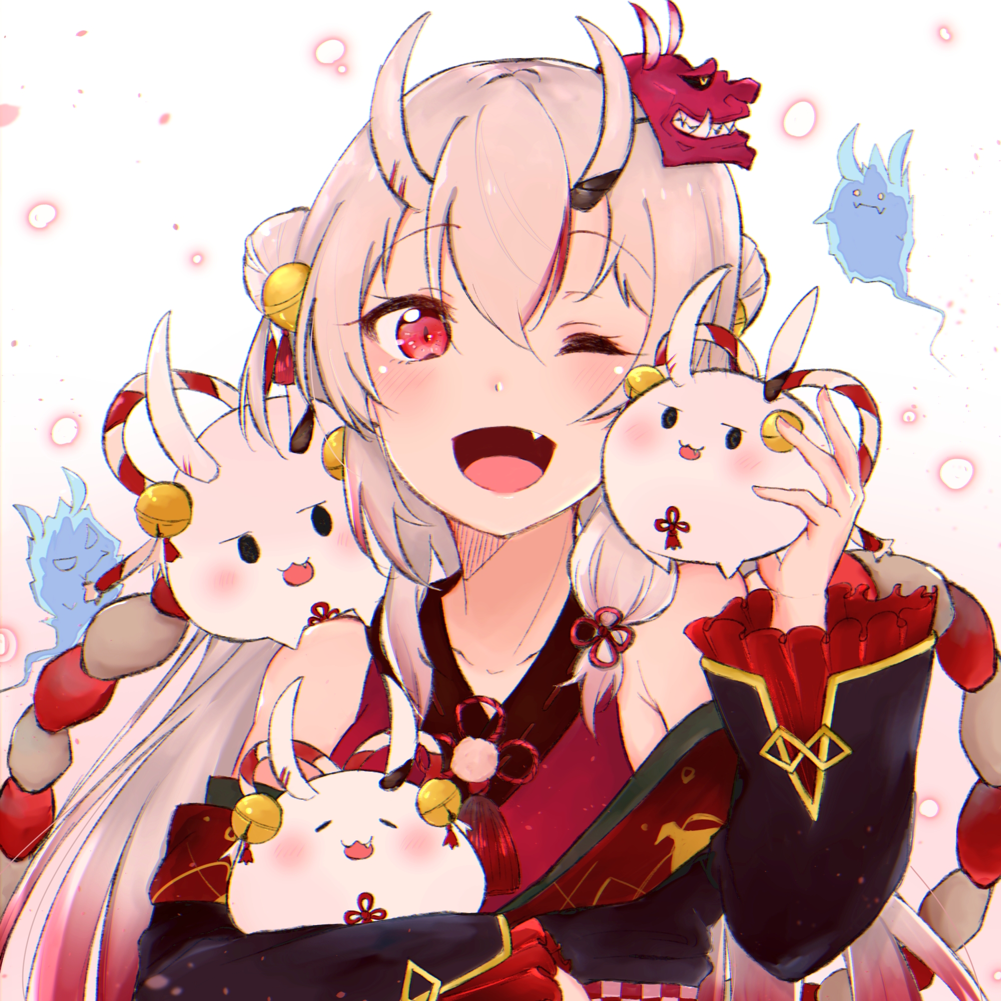 【百鬼绫目】魔界学校所属の和装鬼娘(第四弹)