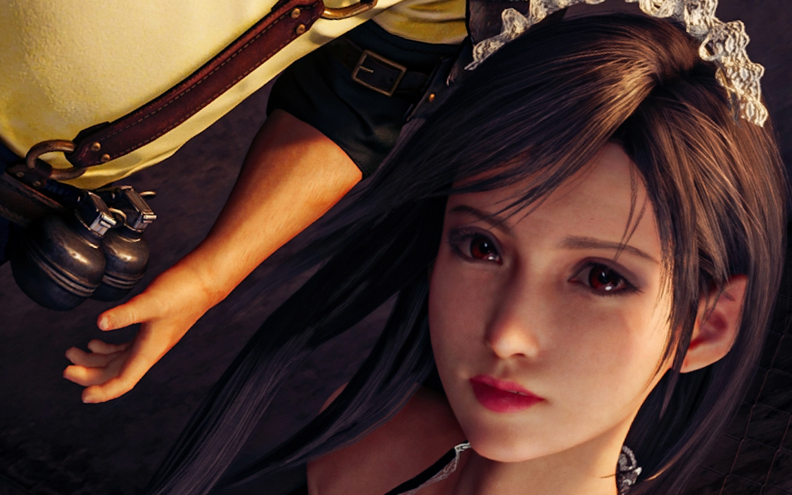 欢迎来到第七天堂 尝尝穿蕾丝女仆泳衣的蒂法为你调的酒吧