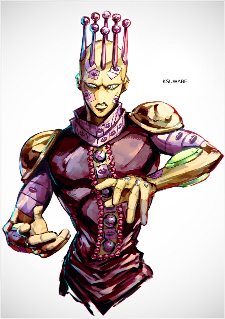 [转载] Pixiv：JOJO的奇妙冒险，超帅人物及替身立绘