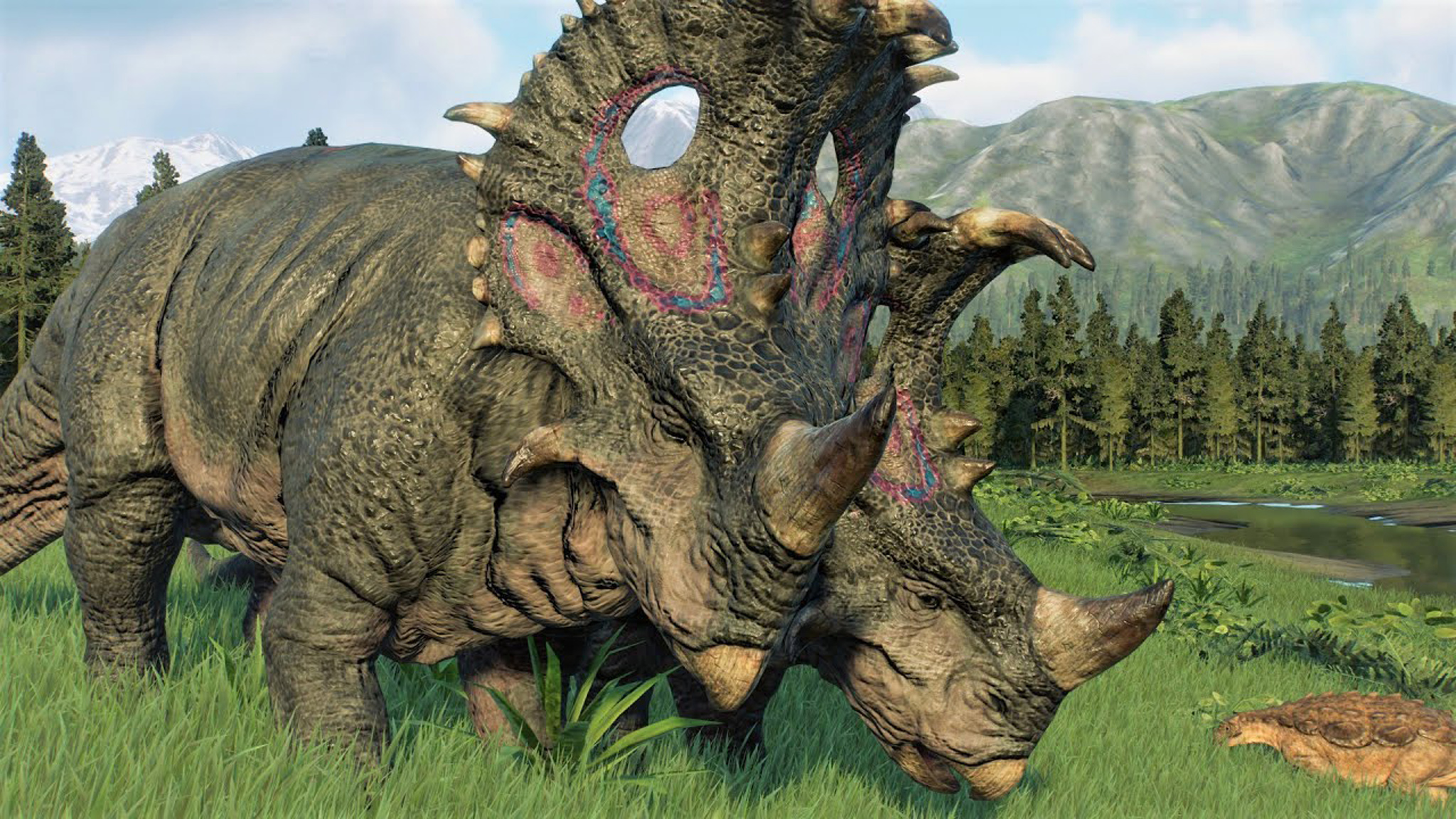 中华角龙,白垩纪恐龙 ~ 侏罗纪世界进化 2 代