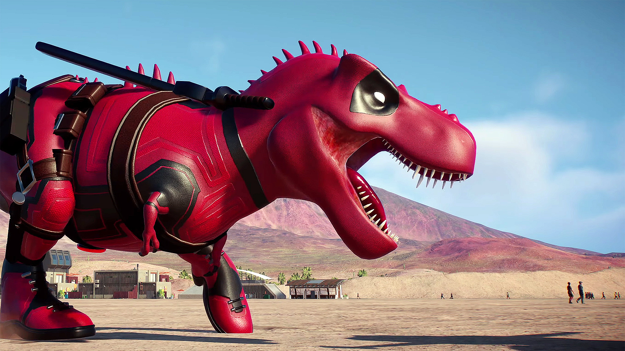 死侍特暴龙,巴斯狂暴龙,玩具模组