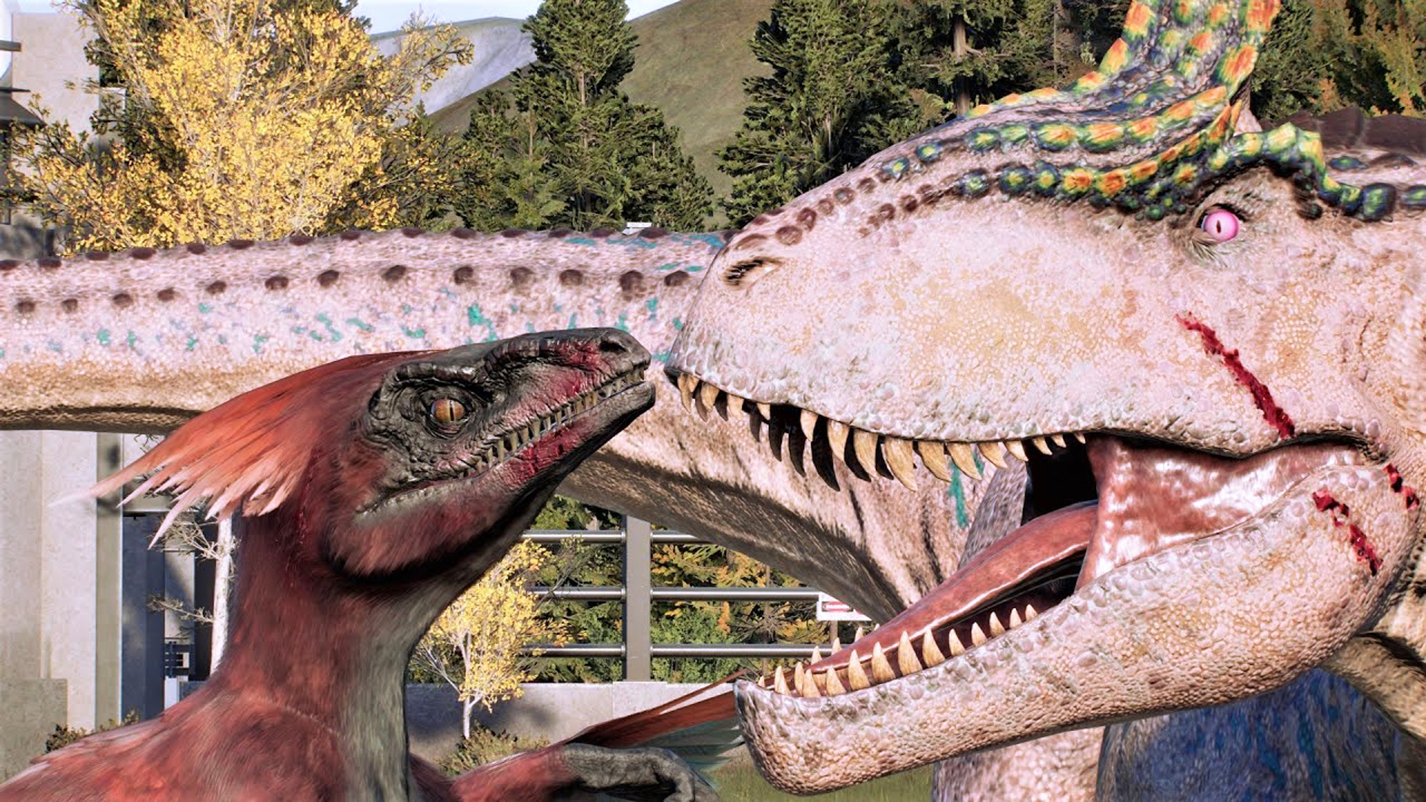 冰与火:火盗龙 vs 冰脊龙 ~ 侏罗纪世界进化 2 代