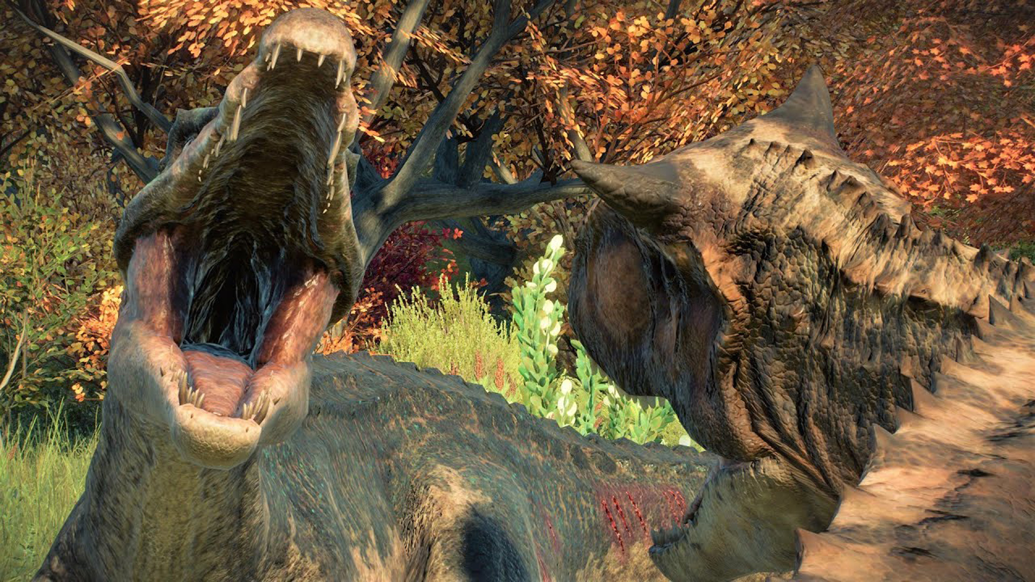 "混沌"重爪龙 vs toro 食肉牛龙 ~ 侏罗纪世界进化 2 代