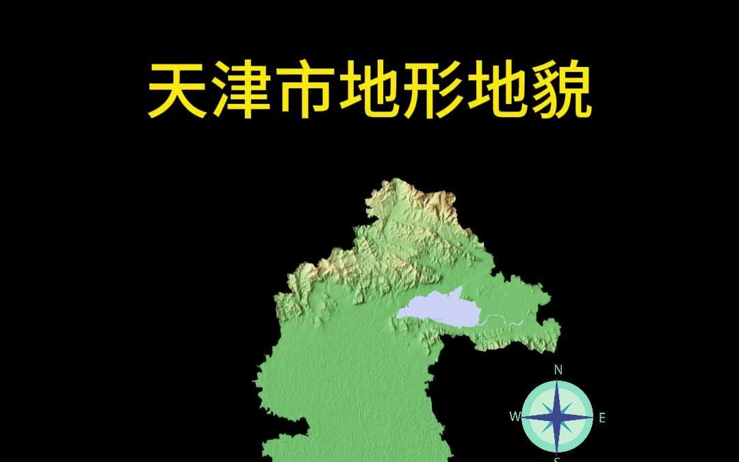 天津市地形地貌
