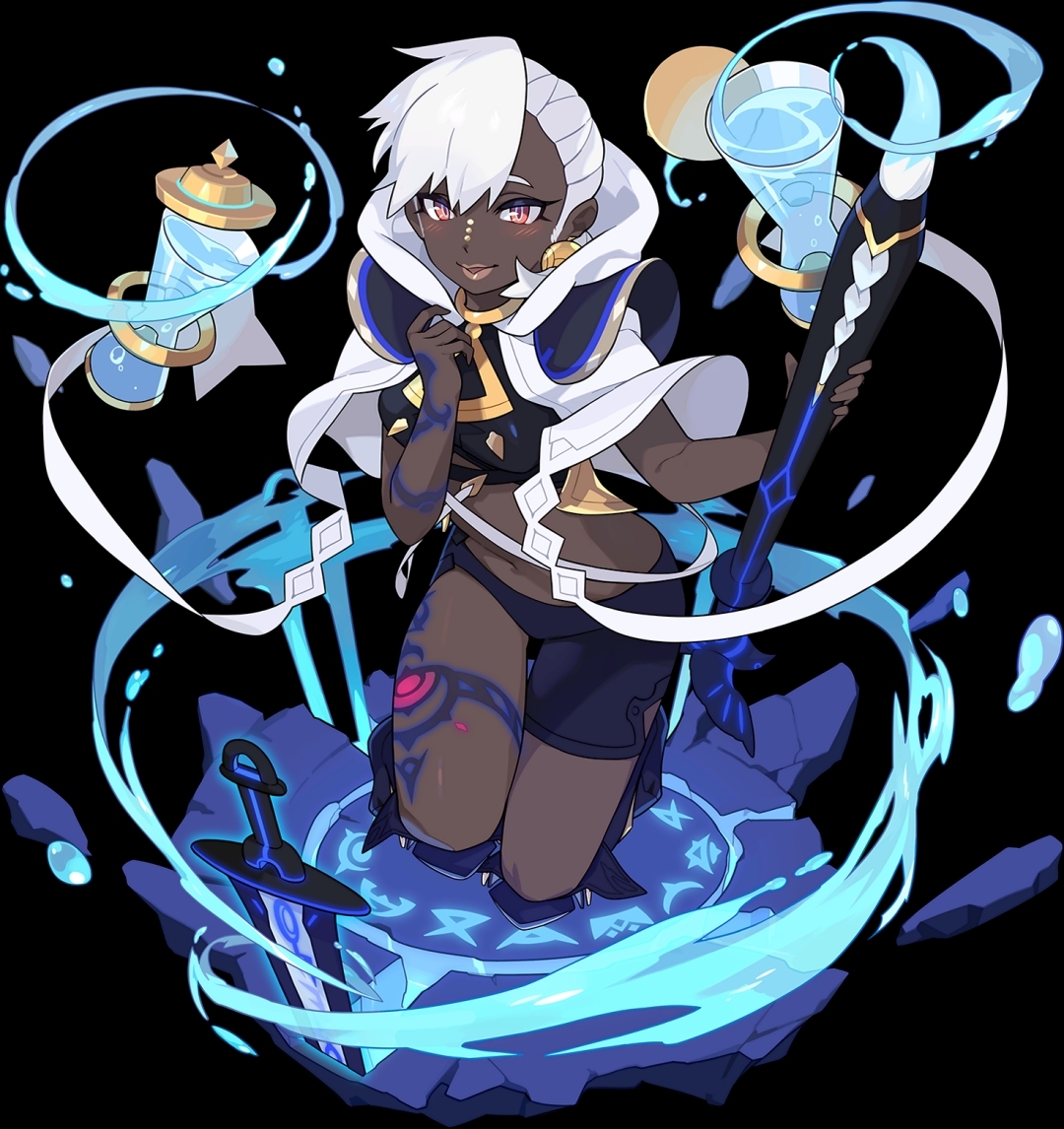 盘点动漫中颜值超高的黑皮小姐姐