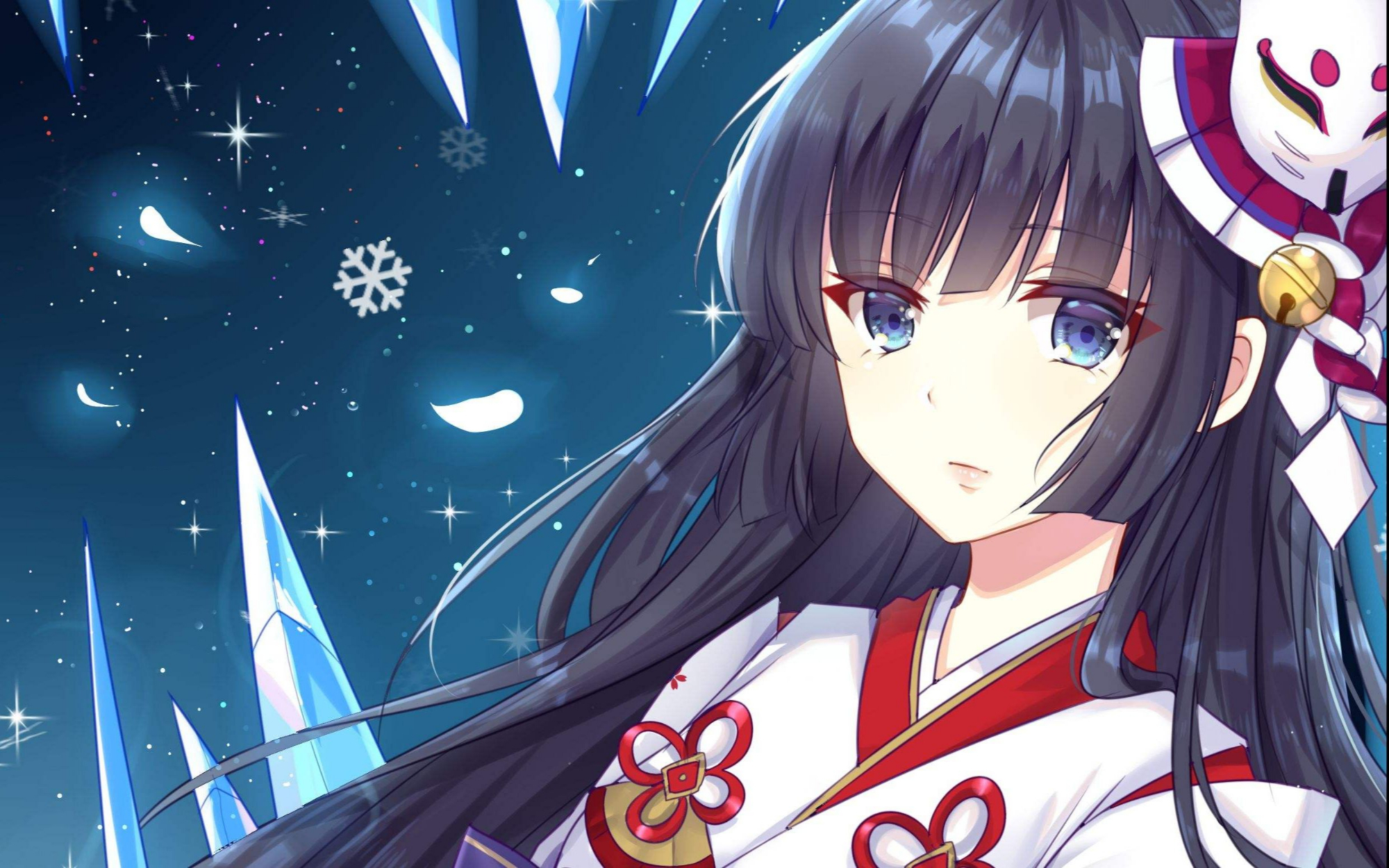 3dmax-【阴阳师】雪女月见之樱角色模型制作教程.3d建模基础教程