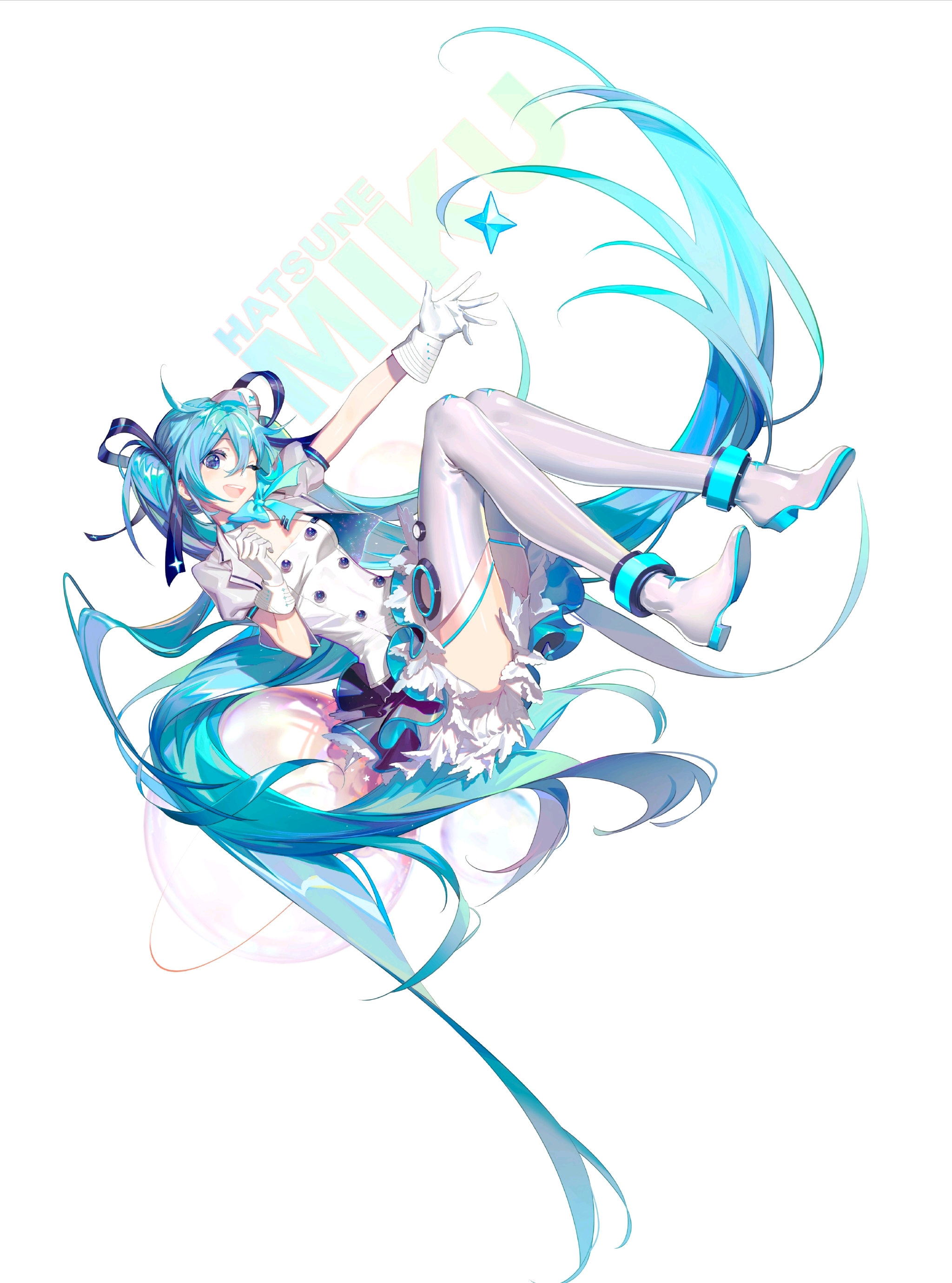 初音未来公式服 全身图片