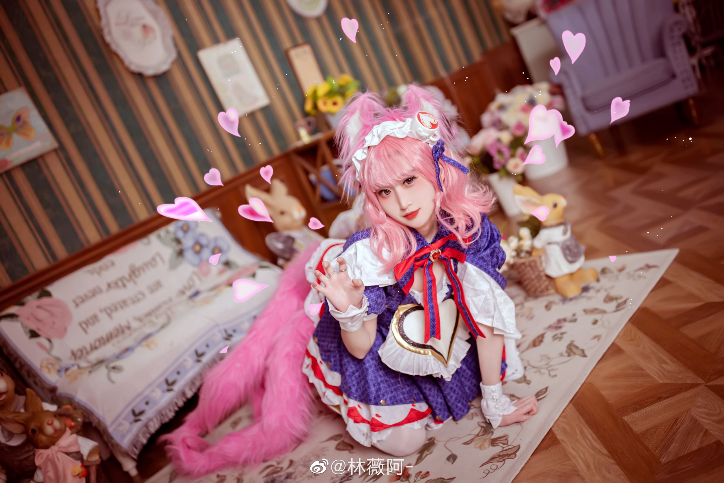 cosplay精选 | 王者荣耀「女仆咖啡」· 妲己cos"展示一下,让咖啡变