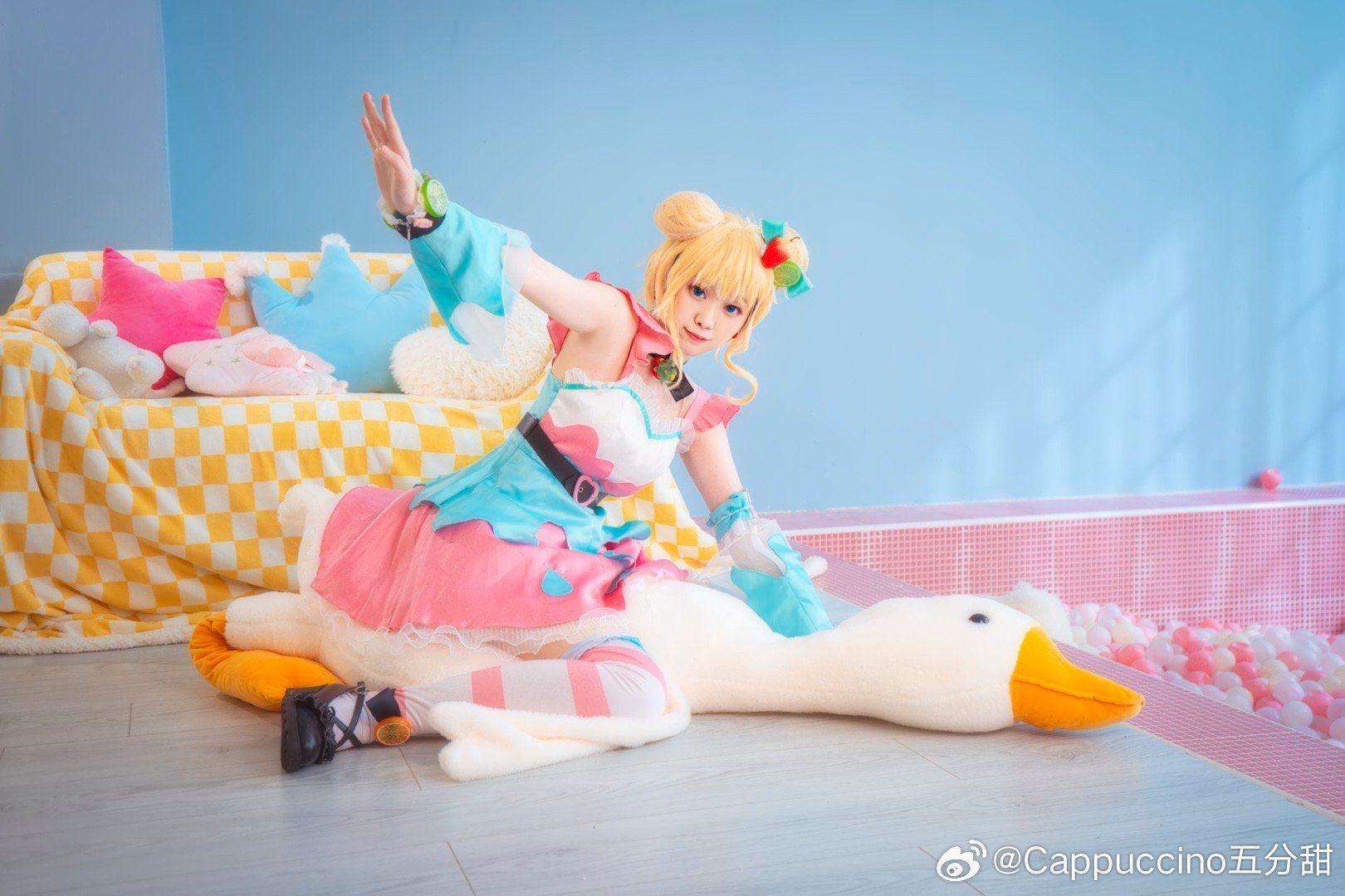 图片[9]-Cosplay精选 | 王者荣耀 孙尚香水果甜心-美图集