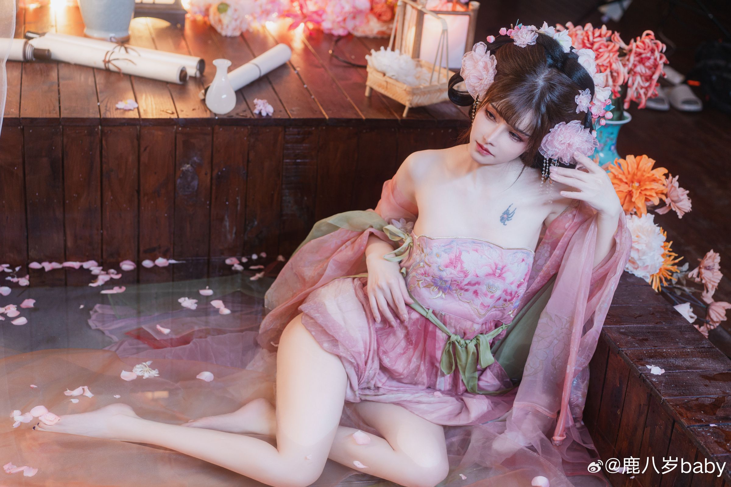 图片[5]-Cosplay精选 | 春寒赐浴华清池，温泉水滑洗凝脂-美图集