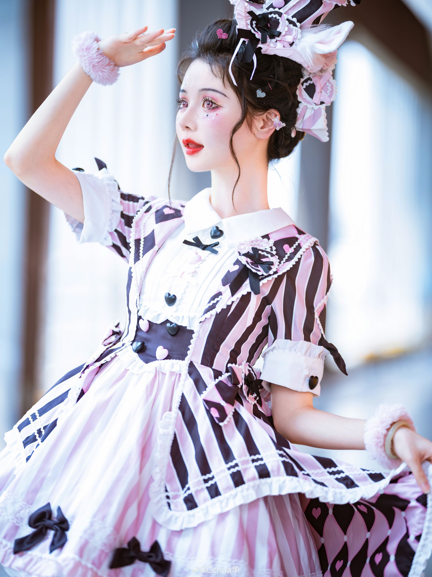 图片[8]-Cosplay精选 | Pink & Black-美图集