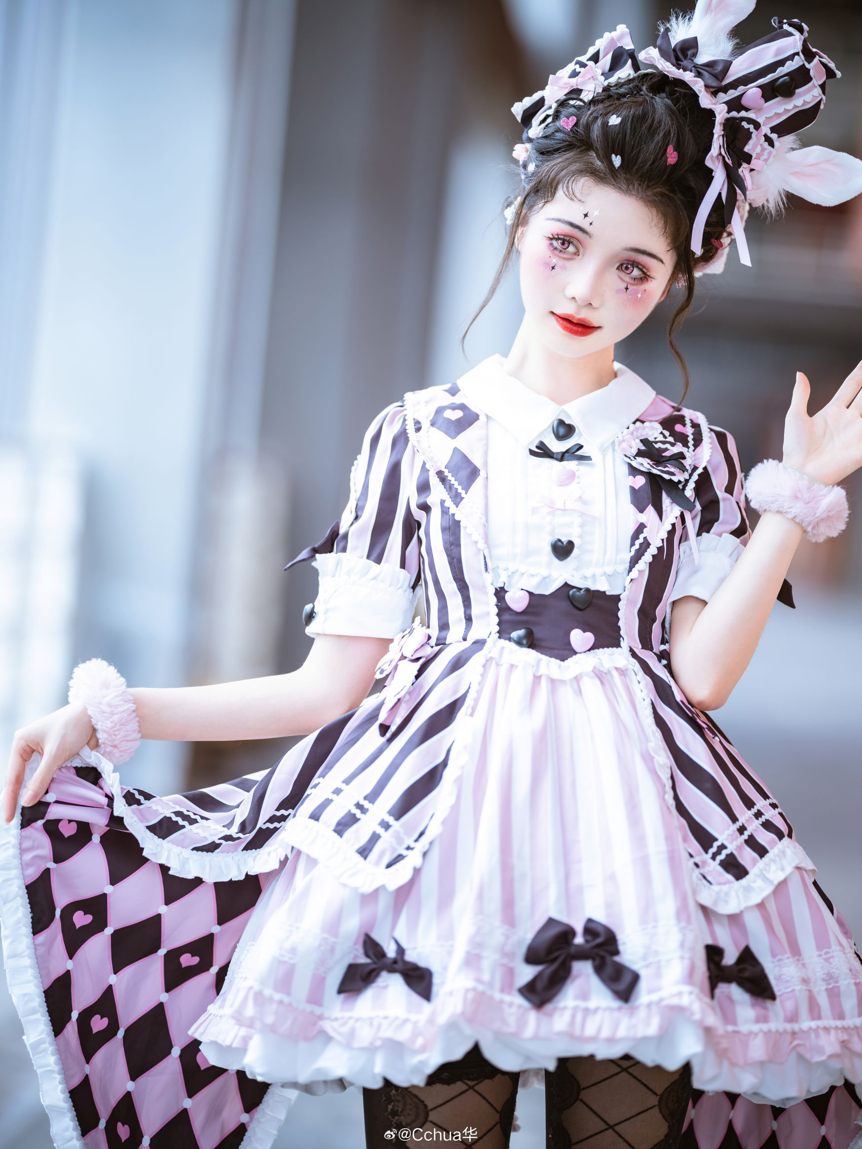 图片[4]-Cosplay精选 | Pink & Black-美图集