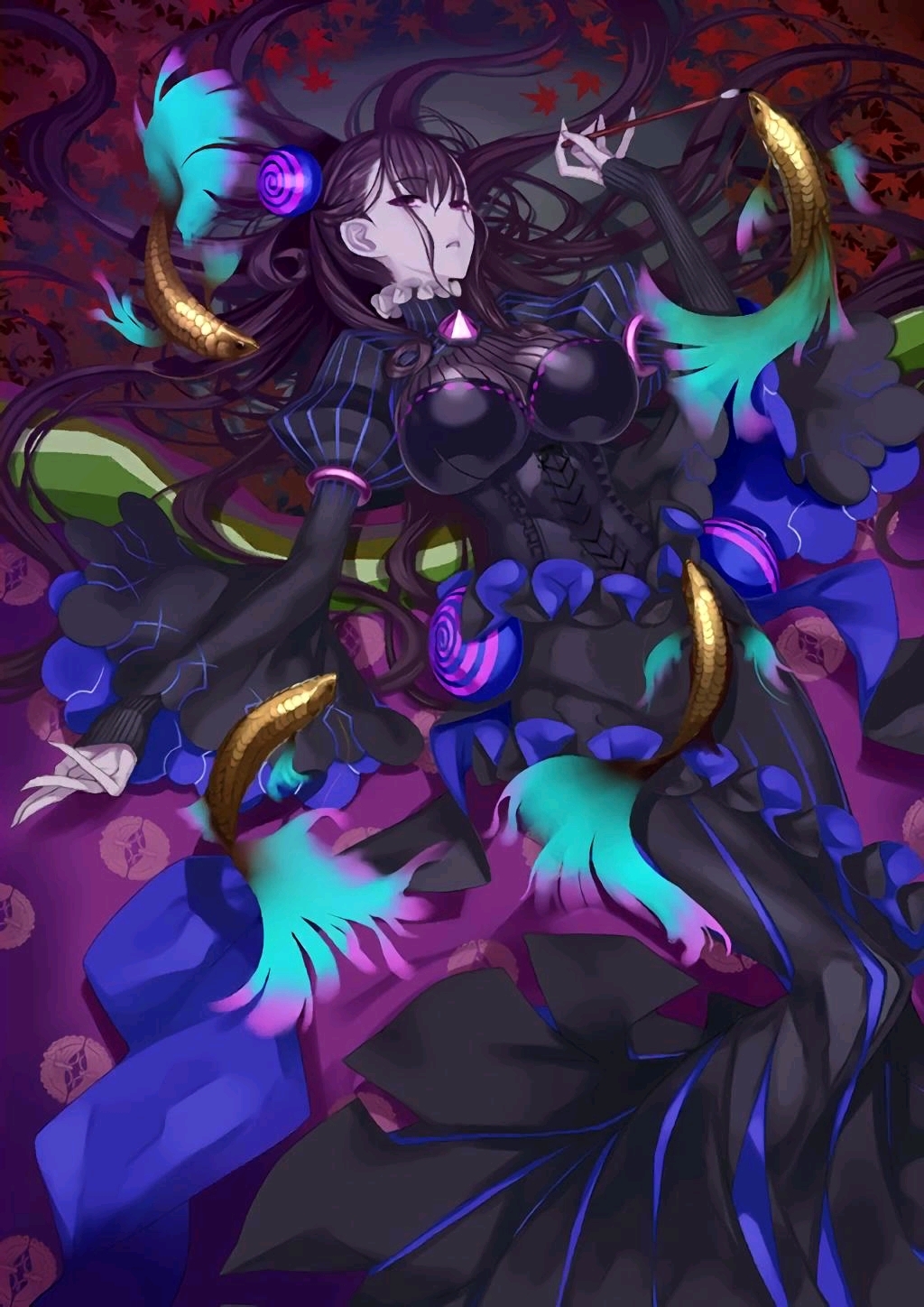 fgo紫式部满破立绘图 情人节新从者立绘欣赏