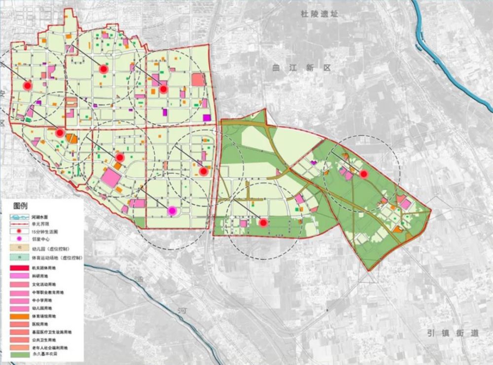 西安2030年城市规划图片