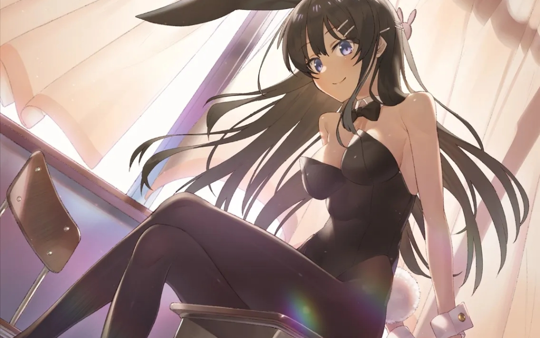 (神称杨耀sk)麻衣真好看,好美啊(青春少年猪头不会梦到兔女郎学姐)