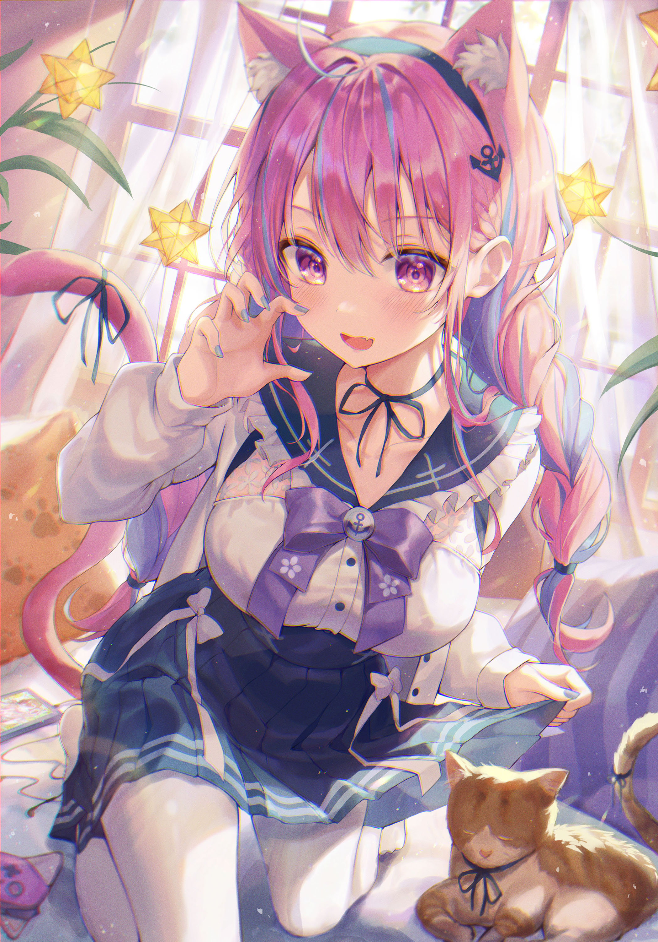 ω?)ノ- ( ゜- ゜)つロ