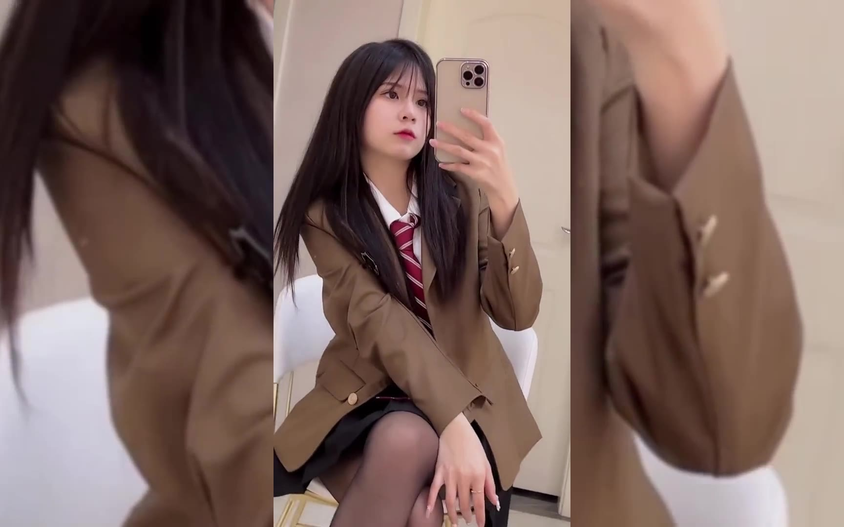 油袜渐变丝黑丝白丝吊带裙长筒袜jk制服