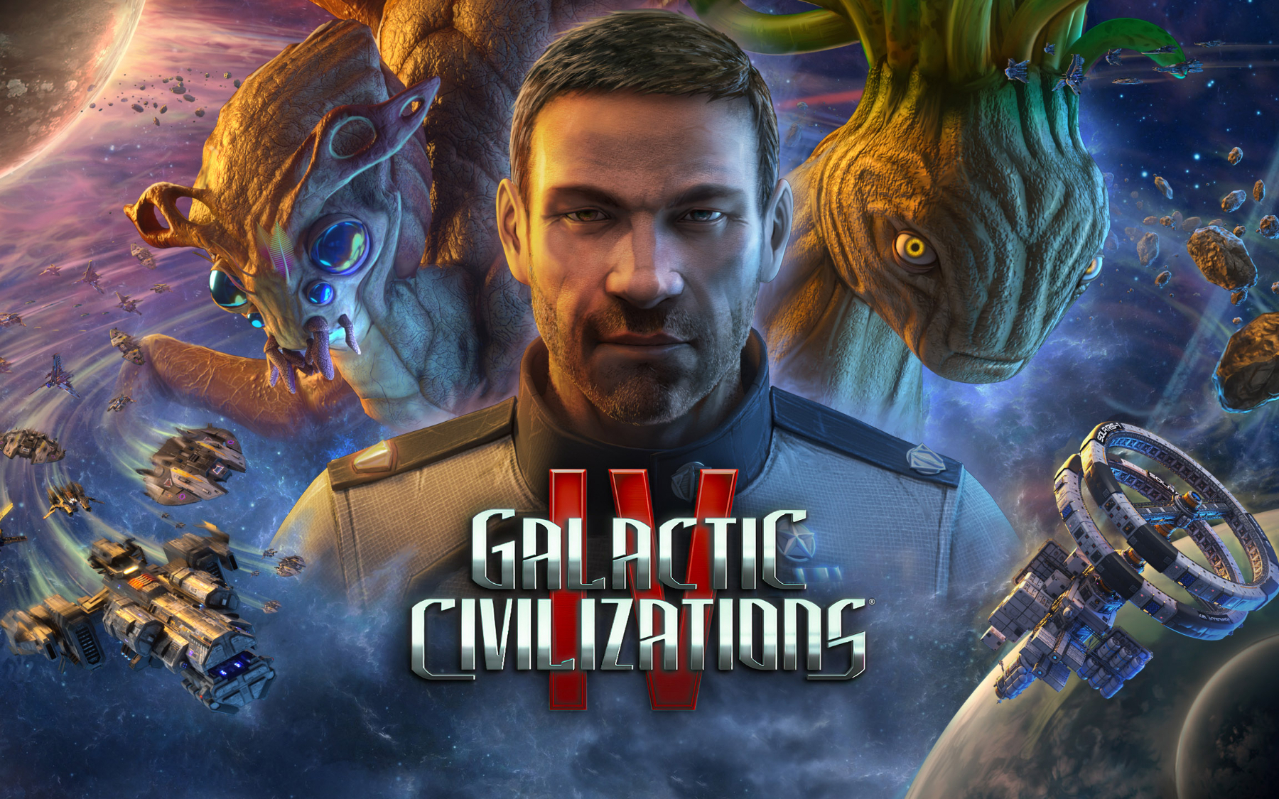 经典太空策略游戏《银河文明4(galactic civilizations