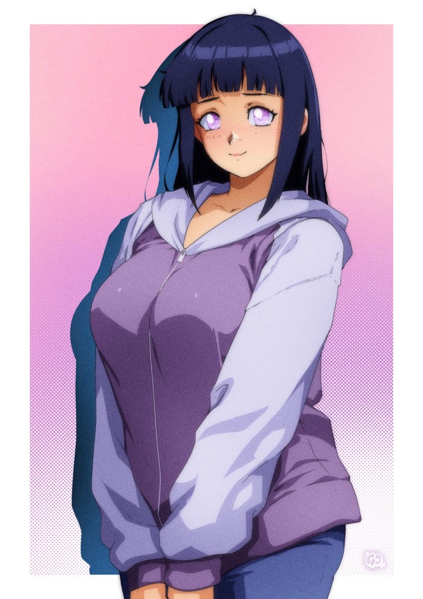 可爱的女孩子,《火影忍者》日向雏田