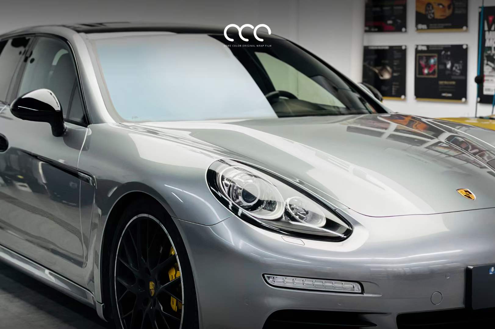 保时捷帕拉梅拉贴膜漫彩改色膜pet gt银典藏版 - acfun弹幕视频网