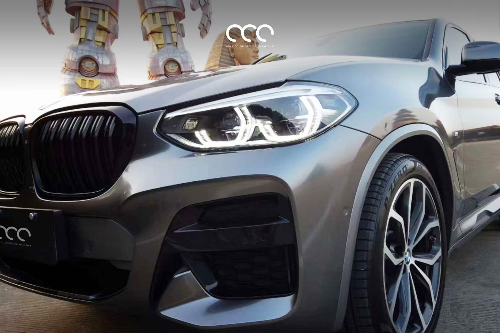 宝马汽车漫彩改色膜金属钨钢 - acfun弹幕视频网 - 认真你就输啦 (?