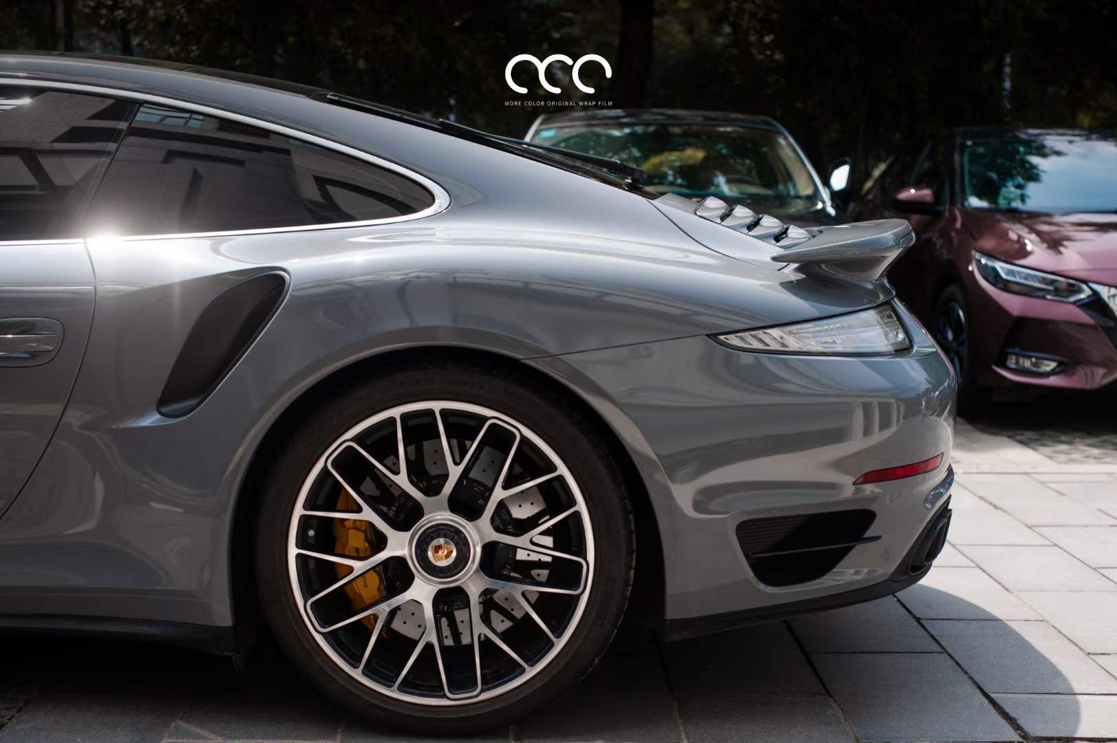 保时捷911turbo s全车漫彩改色膜超亮pet纳多灰 - acfun弹幕视频网