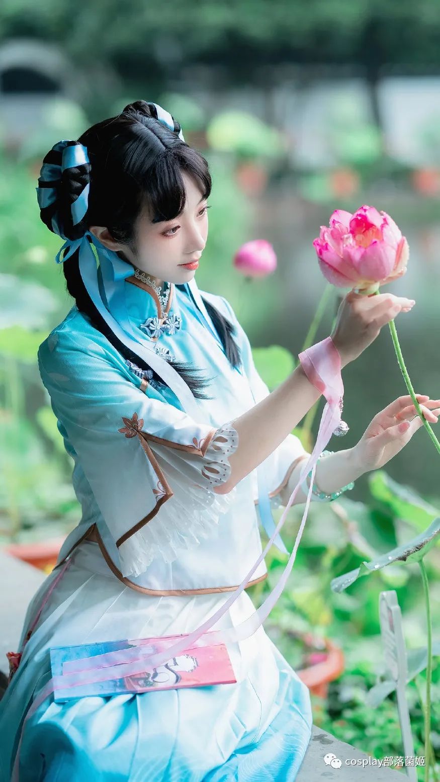 cos:王者荣耀同人西施cos正片@走路摇