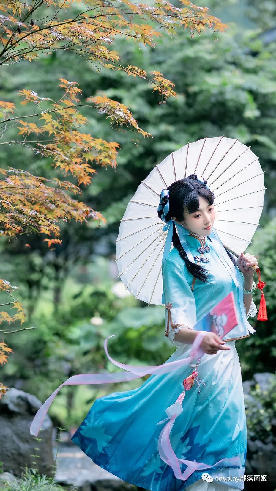 cos王者荣耀同人西施cos正片走路摇