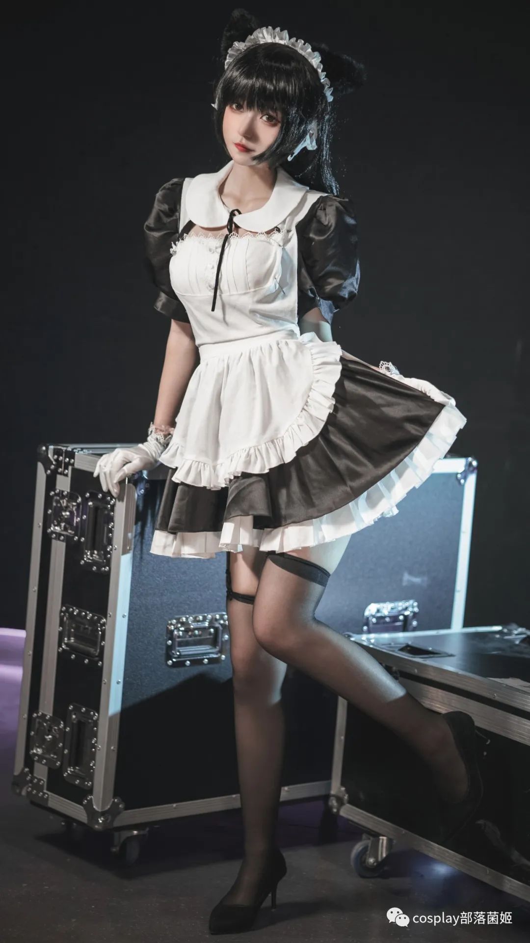 cos女仆爱宕cos正片一一少女的体重不能猜
