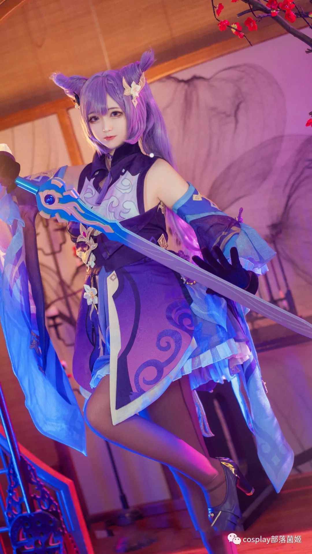 cos:原神刻晴cos正片@sayako,要劳逸结合哦 - acfun